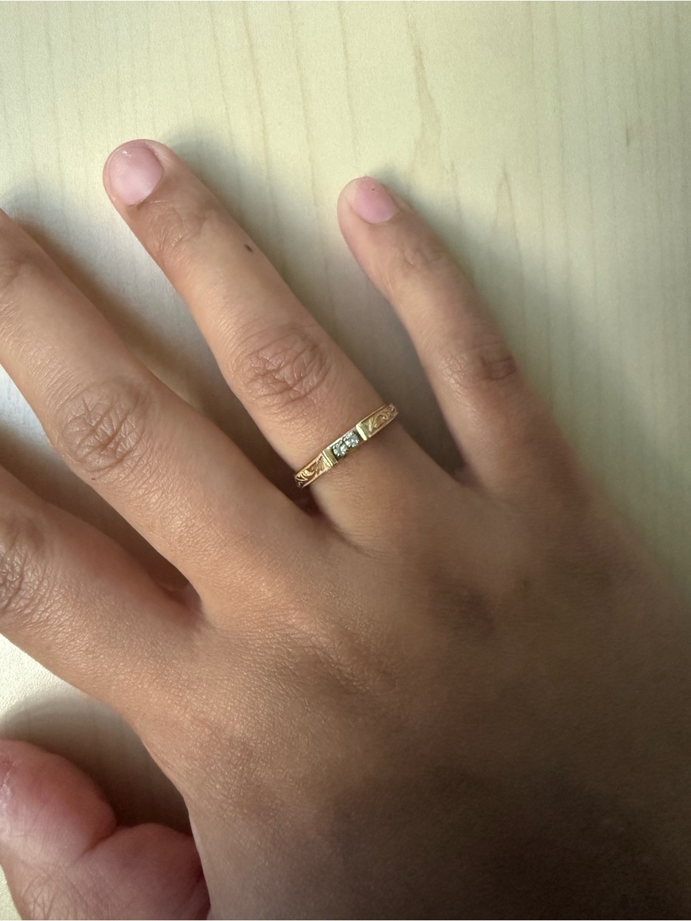 14k Yellow Gold Hawaiian Ring - Picture 4 of 7